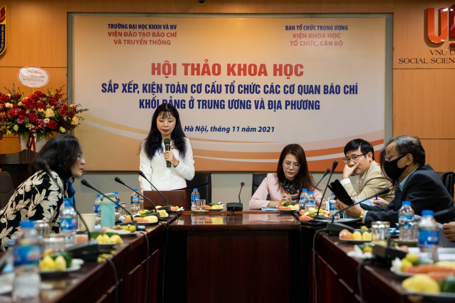 Hội thảo khoa học với chủ đề: "Sắp xếp, kiện toàn cơ cấu tổ chức các cơ quan báo chí khối Đảng ở trung ương và địa phương"