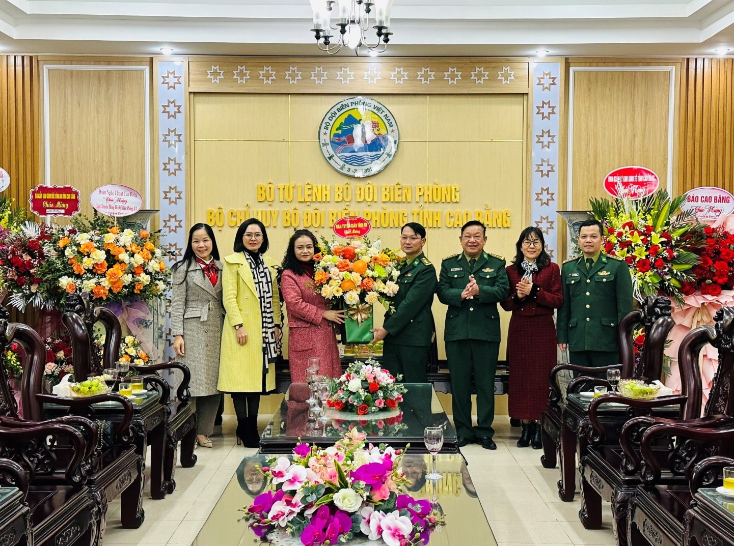 Lãnh đạo Ban Tuyên giáo Tỉnh uỷ thăm, chúc mừng Bộ Chỉ huy Bộ đội Biên phòng tỉnh nhân ngày truyền thống